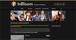 Desktop Screenshot of inbloommusic.org